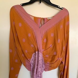 Free people bodysuit size xs